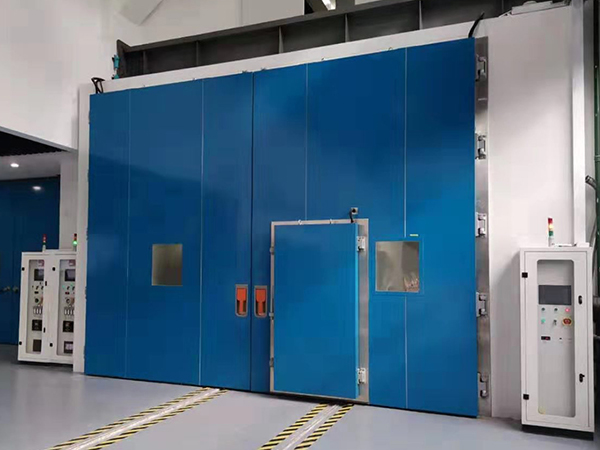 上海电器科学研究院订购东莞市美泰科检测设备有限公司200立方大型步入式环境箱一批