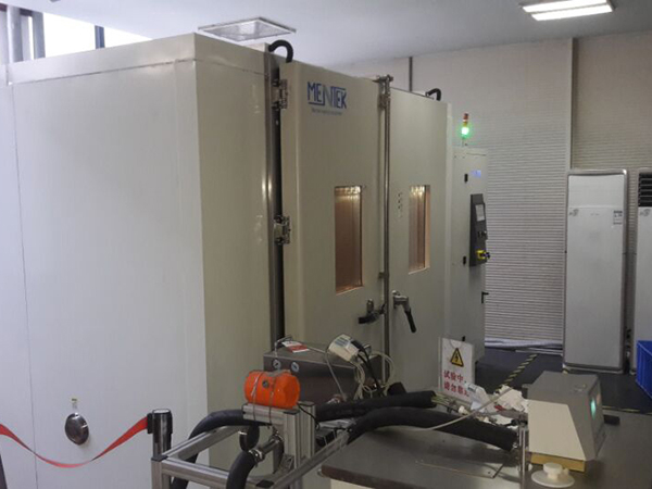 中认英泰检测技术有限公司订购东莞市美泰科检测设备有限公司12立方步入式高低温试验箱一批