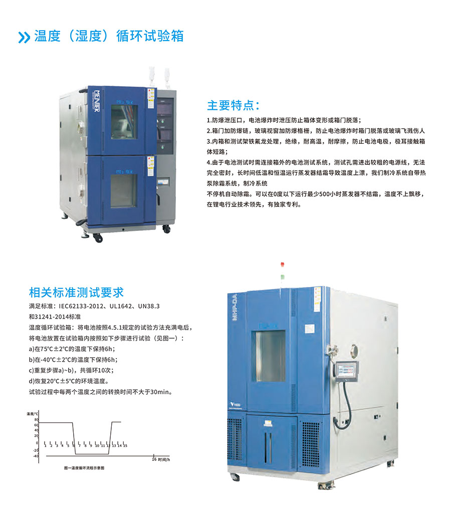 温度（湿度）循环试验箱
