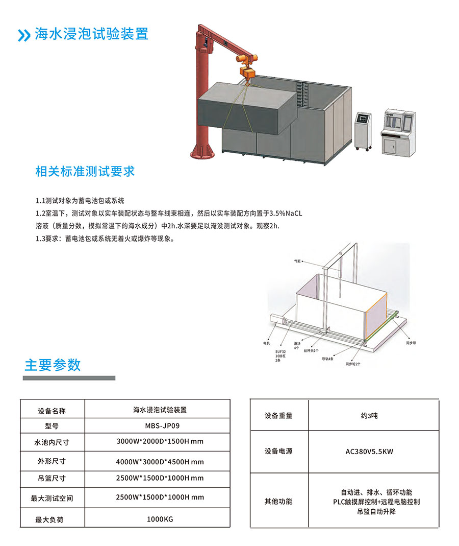 海水浸泡试验装置