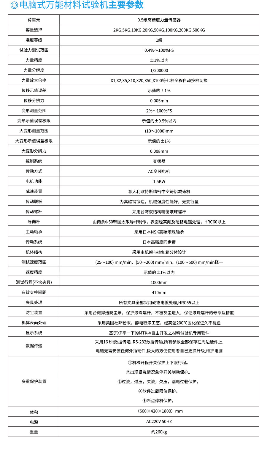 电脑式万能材料试验机厂家